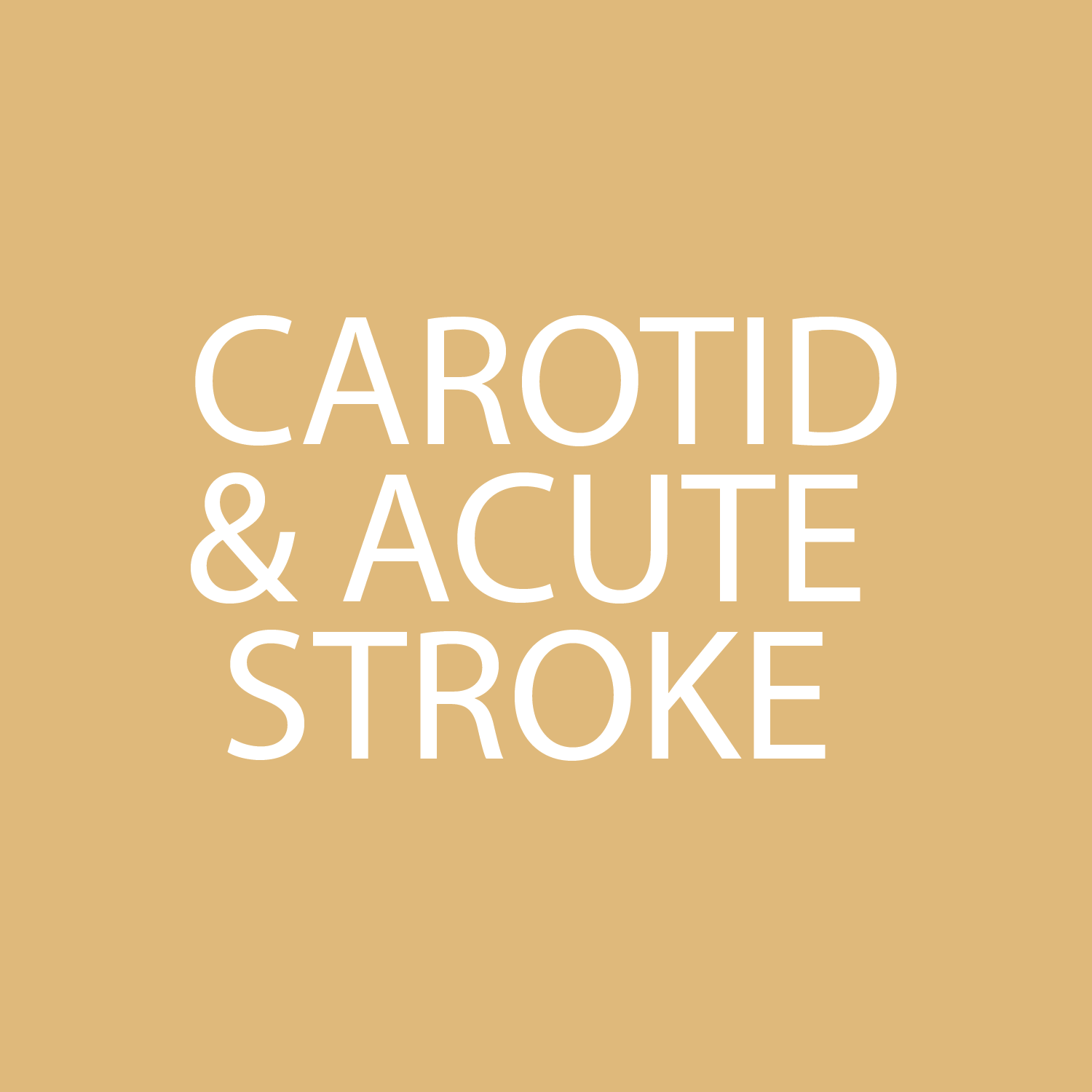 CAROTID & ACUTE STROKE