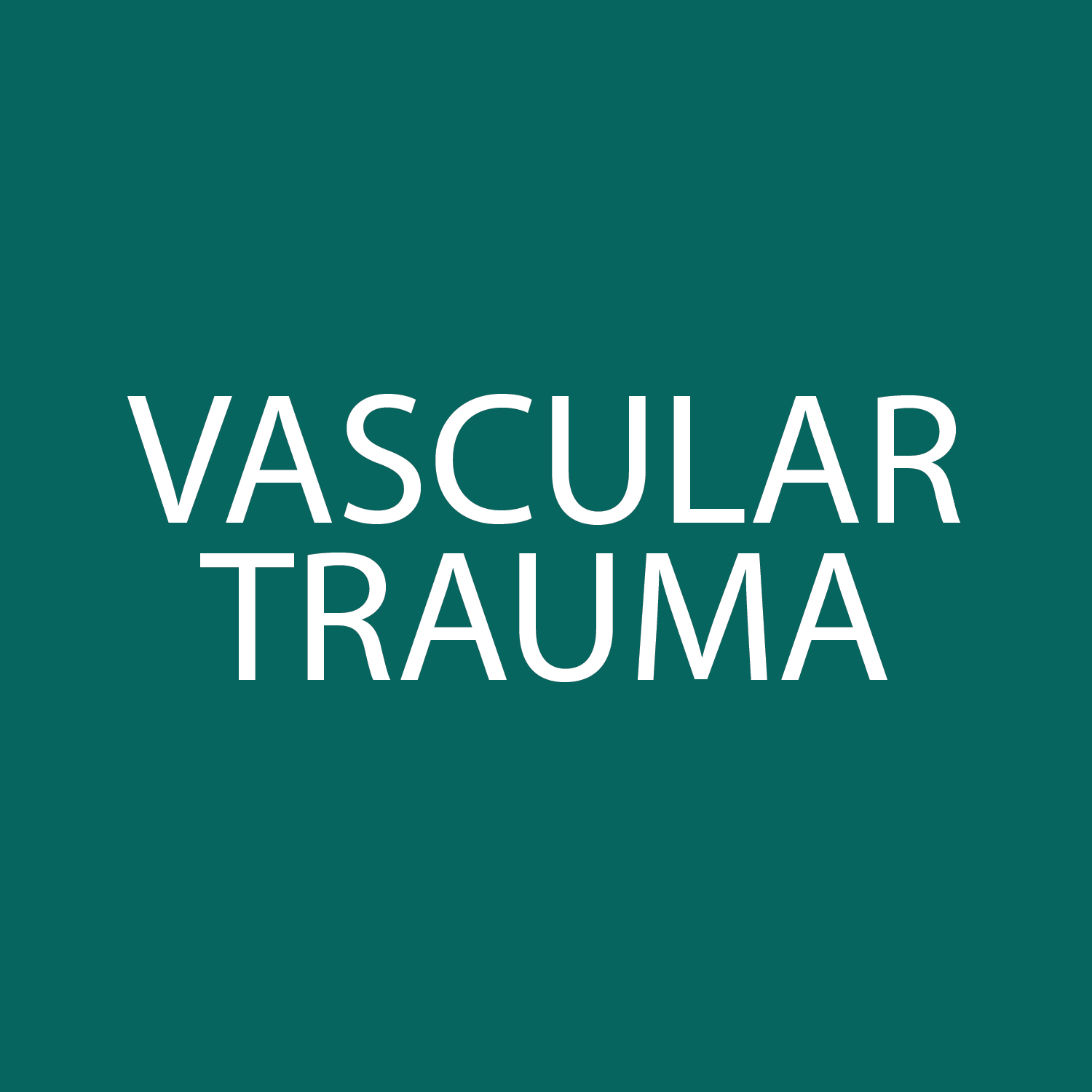 VASCULAR TRAUMA